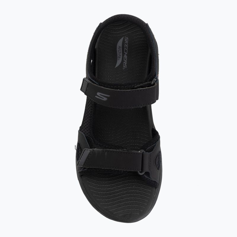 Herrensandalen SKECHERS Go Walk Arch Fit 2.0 Capistrano black 5