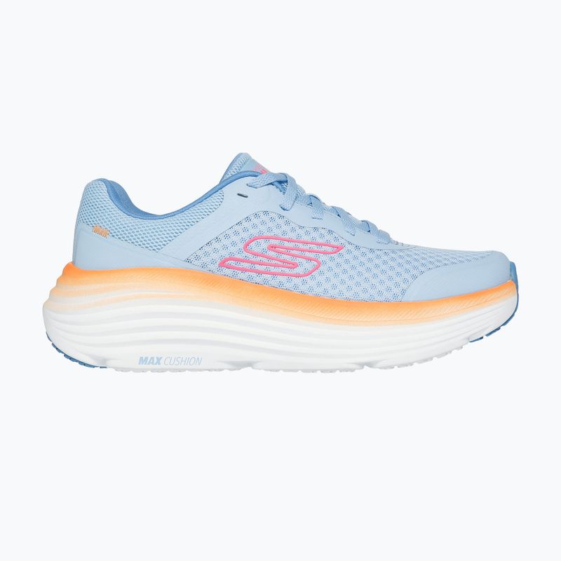 Damen Schuhe SKECHERS Max Cushioning Endeavour Canova blau/orange 2