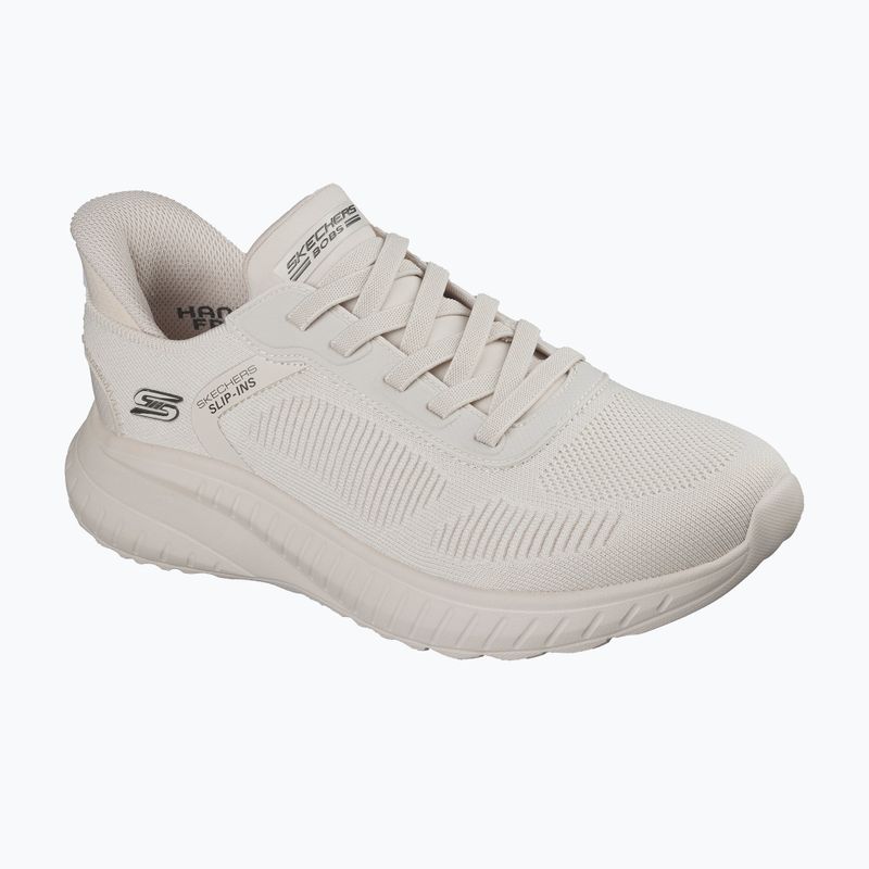 Herrenschuhe SKECHERS Bobs Squad Chaos Solid Step white 8