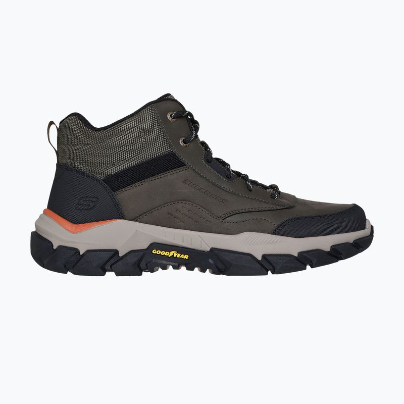 Herren Schuhe SKECHERS Santoro Hopkins Olive 2