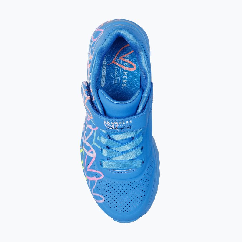 Kinderschuhe SKECHERS Uno Lite Love Levitate blau/multi 12