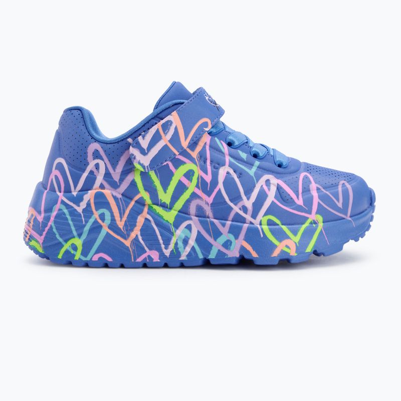 Kinderschuhe SKECHERS Uno Lite Love Levitate blau/multi 2