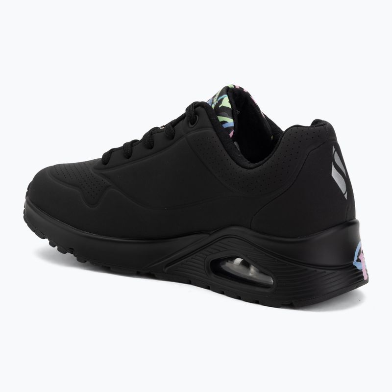 Damenschuhe SKECHERS JGoldcrown Uno Spread The Love black 3