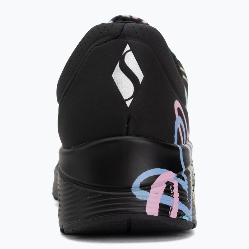 Damenschuhe SKECHERS JGoldcrown Uno Spread The Love black 6