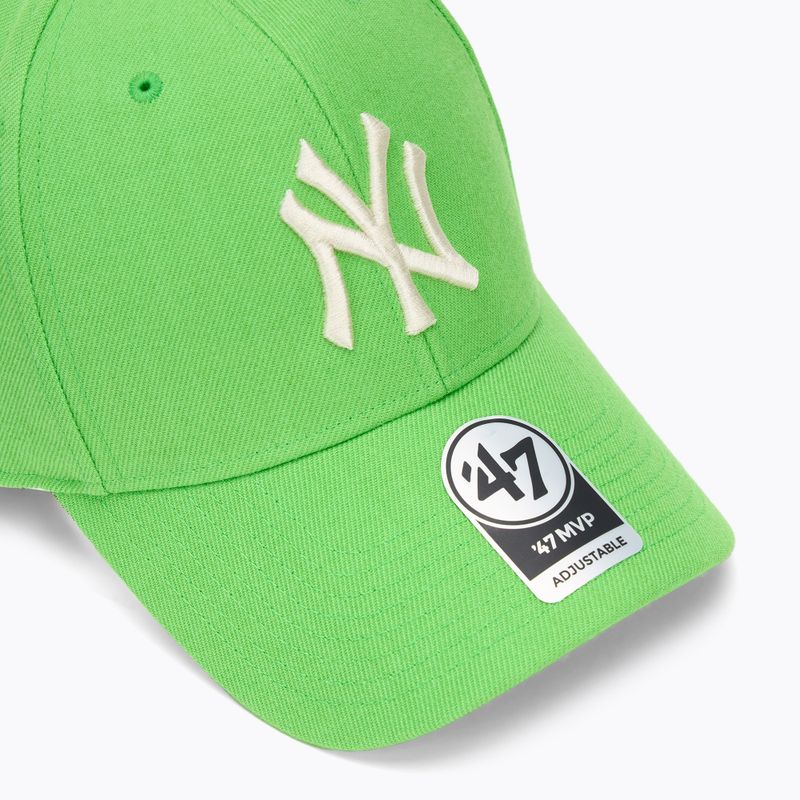 47 Marke MLB New York Yankees MVP Baseballkappe Kalk 3