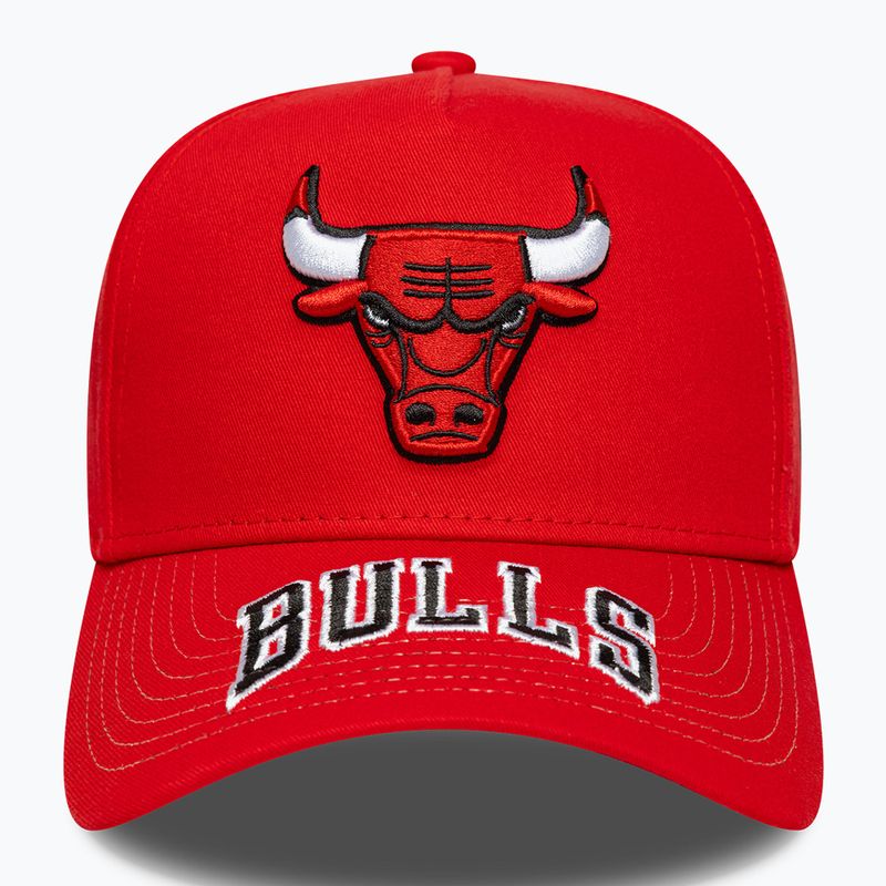 New Era Eframe Visitor Hit Bulls Federal Blue Baseballkappe 3