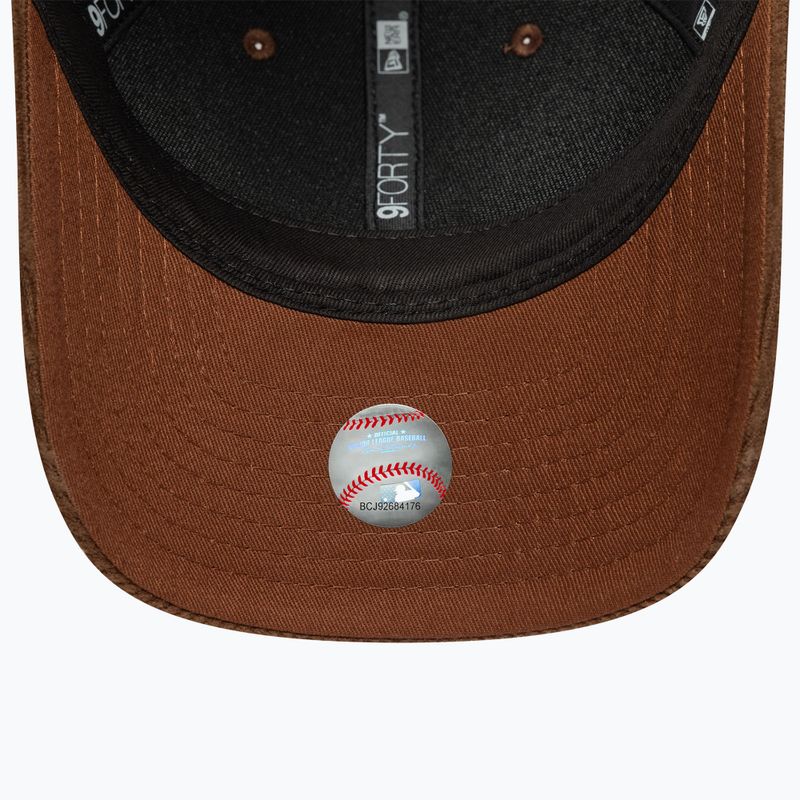 New Era Cord 9Forty Mcrown New York Yankees baseball cap dark auburn/dark autumn 5