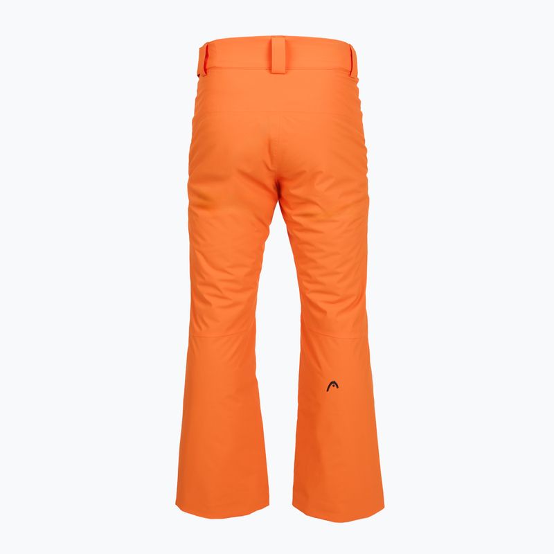 Herren-Skihose HEAD Supershape orange 2