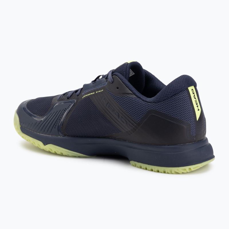 HEAD Squash-Schuhe Sprint Team 4.0 Indoor navy/lime 3