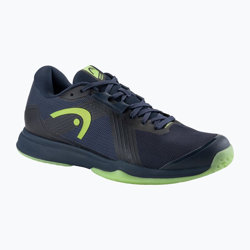 HEAD Squash-Schuhe Sprint Team 4.0 Indoor navy/lime