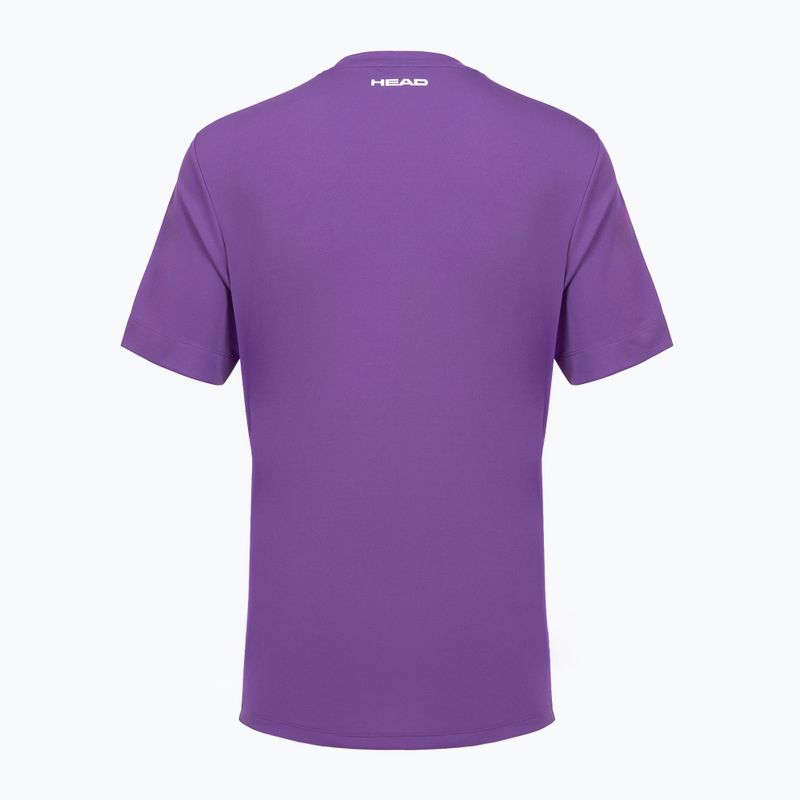 Herren-Tennis-T-Shirt HEAD Slice purple 4