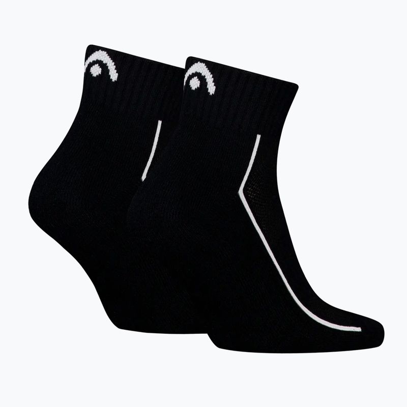 Socken HEAD Tennis 2P Performance Quarter 2 pairs black 2