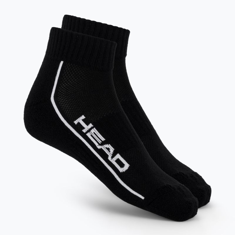 Socken HEAD Tennis 2P Performance Quarter 2 pairs black