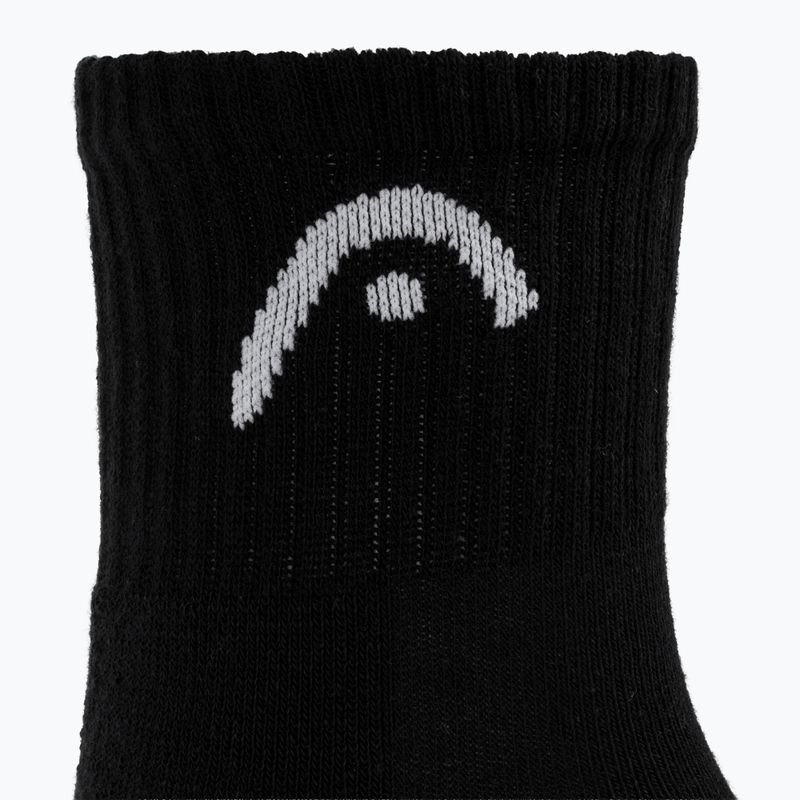 Socken HEAD Tennis 3P Club Short Crew 3 pairs black 3