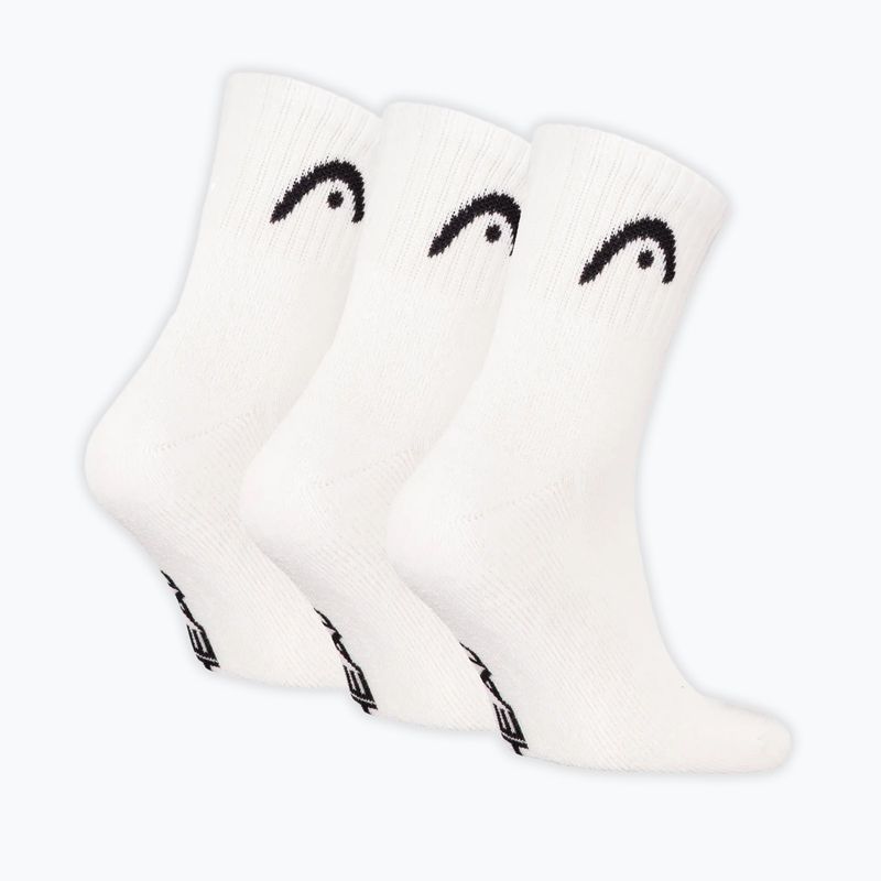 Socken HEAD Tennis 3P Club Short Crew 3 pairs white 2
