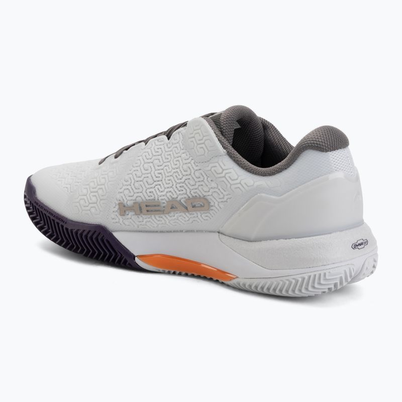 Herren-Tennisschuhe HEAD Revolt Pro 5.0 Clay light grey/purple 3