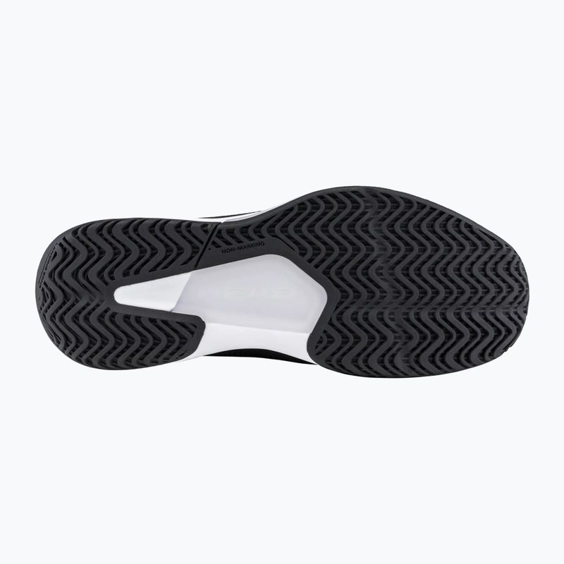 Herren-Tennisschuhe HEAD Revolt Court 5.0 black/white 3