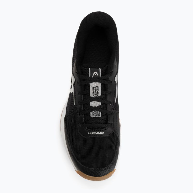 Herren-Tennisschuhe HEAD Revolt Court 5.0 Indoor black/white 5