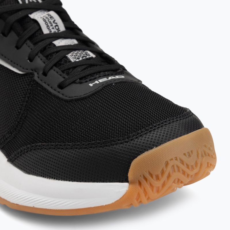 Herren-Tennisschuhe HEAD Revolt Court 5.0 Indoor black/white 7