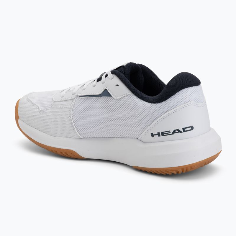 Herren-Tennisschuhe HEAD Revolt Court 5.0 Indoor white/blueberry 3