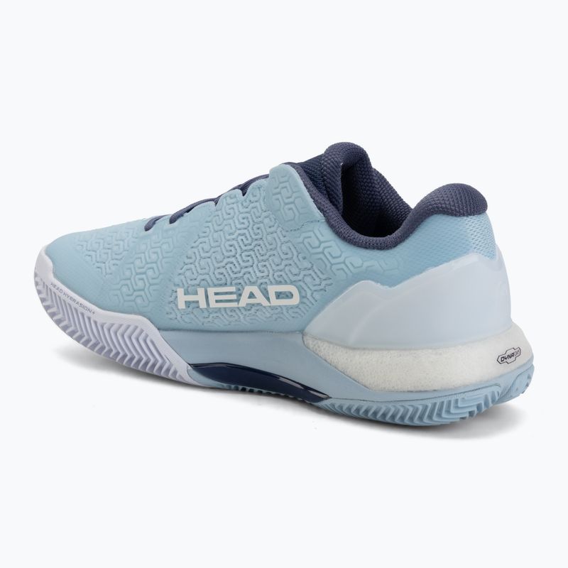 Damentennisschuhe HEAD Revolt Pro 5.0 Clay light blue/dark blue 3