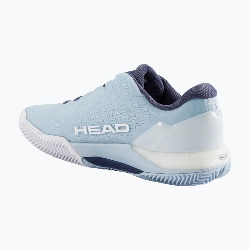 Damentennisschuhe HEAD Revolt Pro 5.0 Clay light blue/dark blue 2