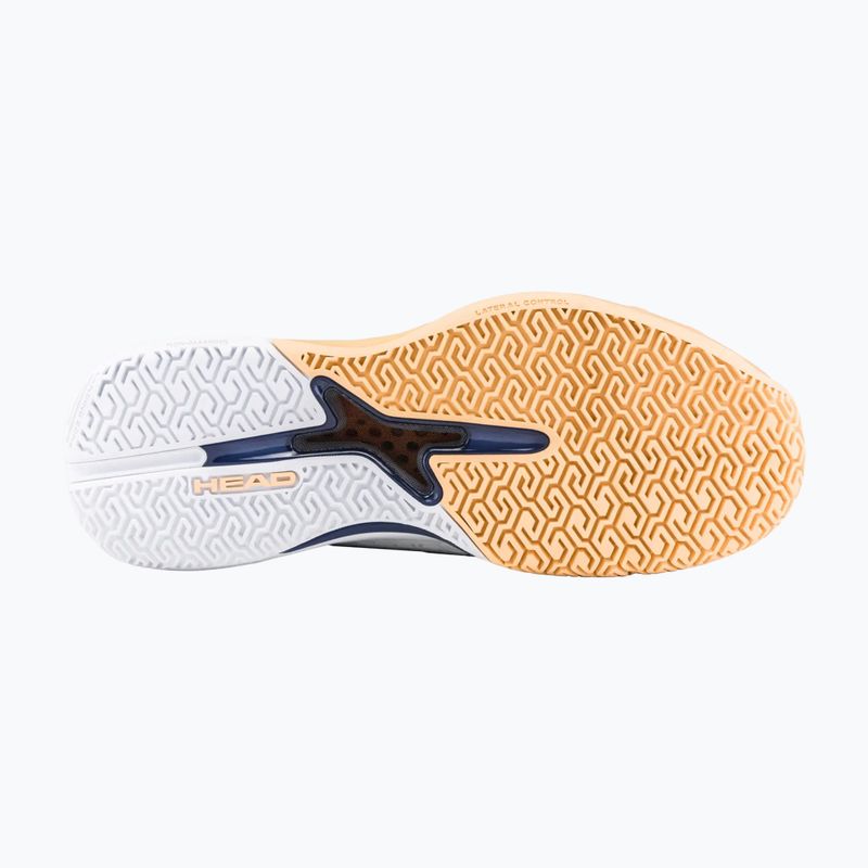 Damentennisschuhe HEAD Revolt Pro 5.0 white/apricot 3