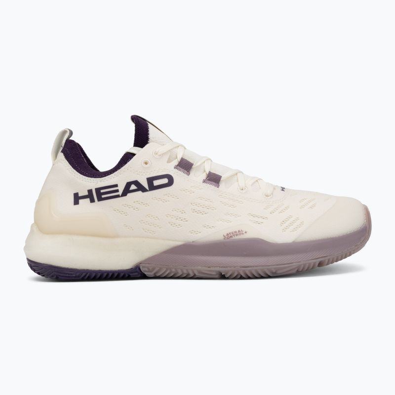 Damen Padel-Schuhe HEAD Motion Pro 1.5 chalk white/purple 2
