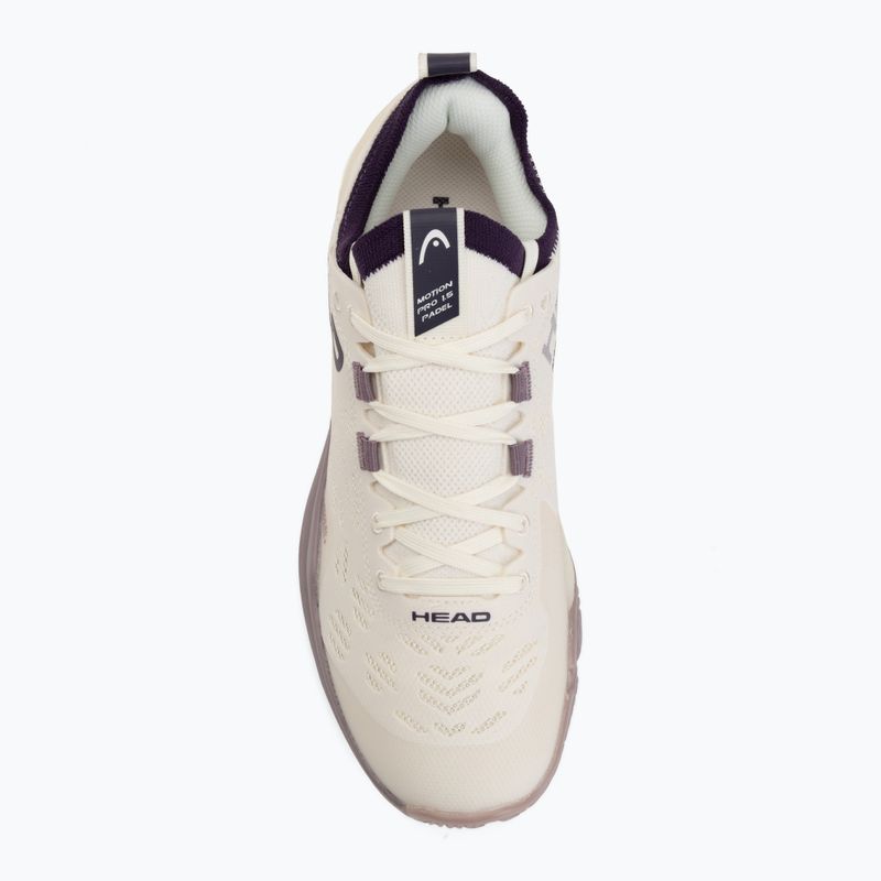 Damen Padel-Schuhe HEAD Motion Pro 1.5 chalk white/purple 5