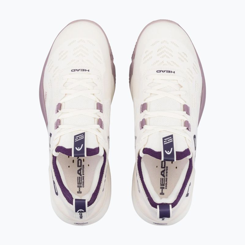 Damen Padel-Schuhe HEAD Motion Pro 1.5 chalk white/purple 4