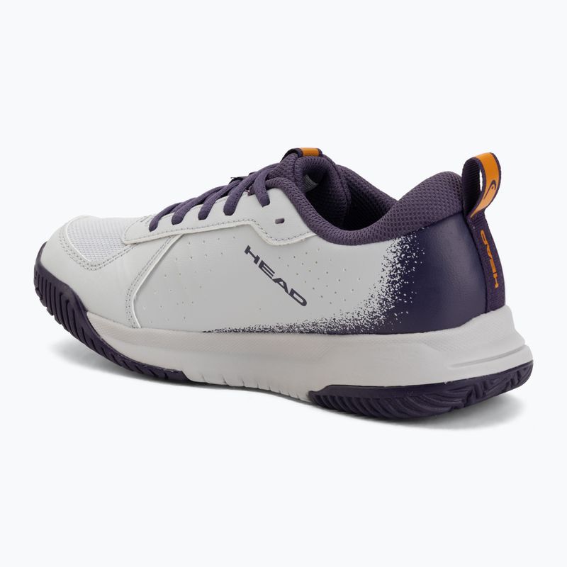 Kinder-Tennisschuhe HEAD Sprint Court 4.0 light grey/purple 3