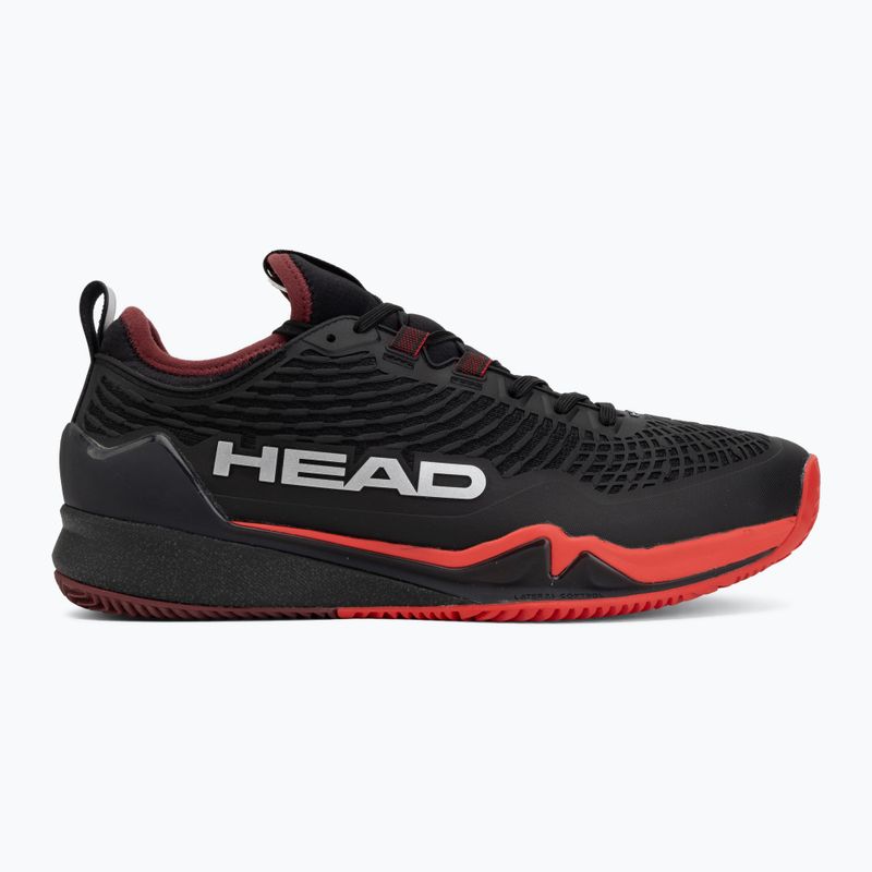 Herren-Tennisschuhe HEAD Endure Pro Clay black/red 2