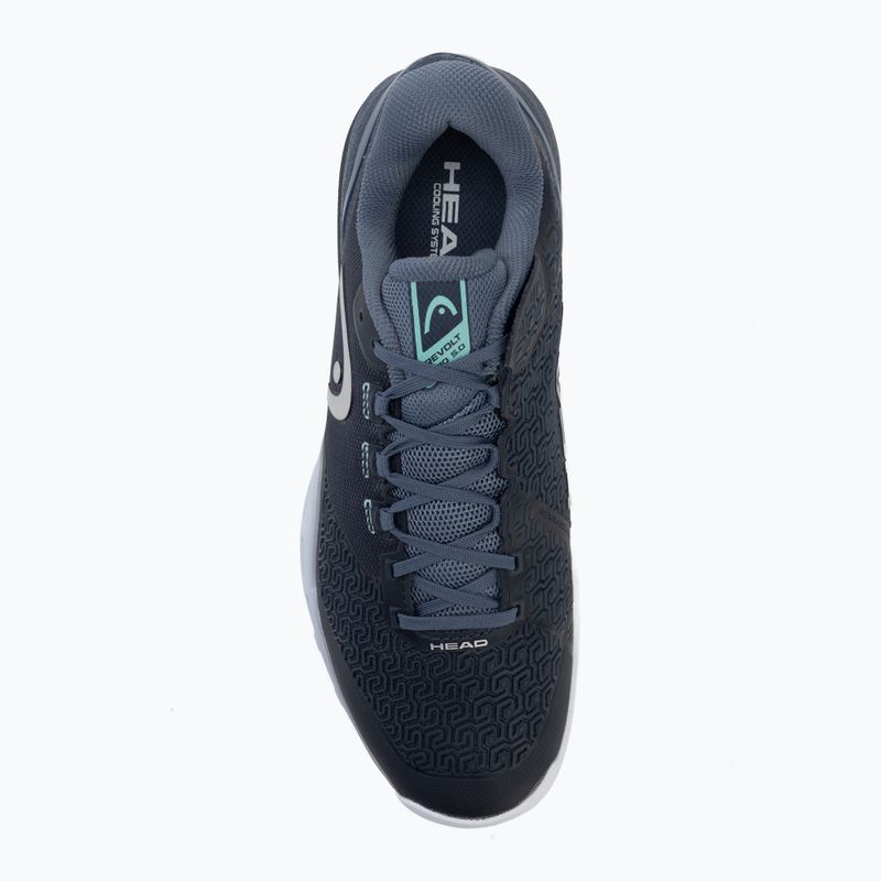 Herren-Tennisschuhe HEAD Revolt Pro 5.0 blueberry/teal 5