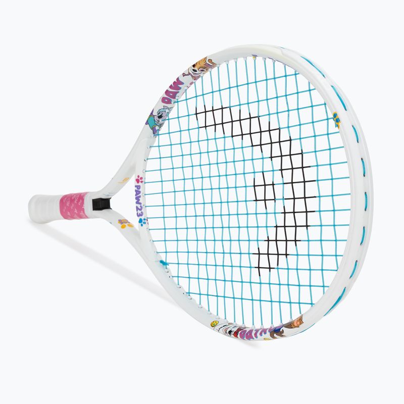 Kinder-Tennisschläger HEAD Peacock 23 white 2
