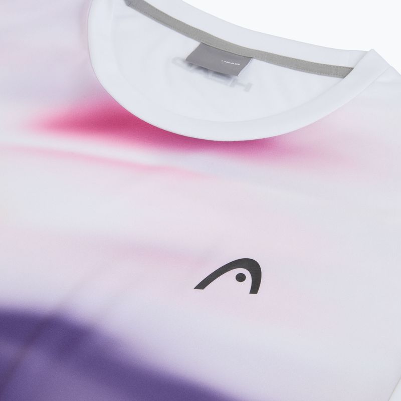 Herren-Tennis-T-Shirt HEAD Blur purple/print 3