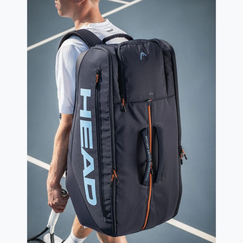 Tennistasche HEAD Pro Racquet Bag XL 70 l navy 9