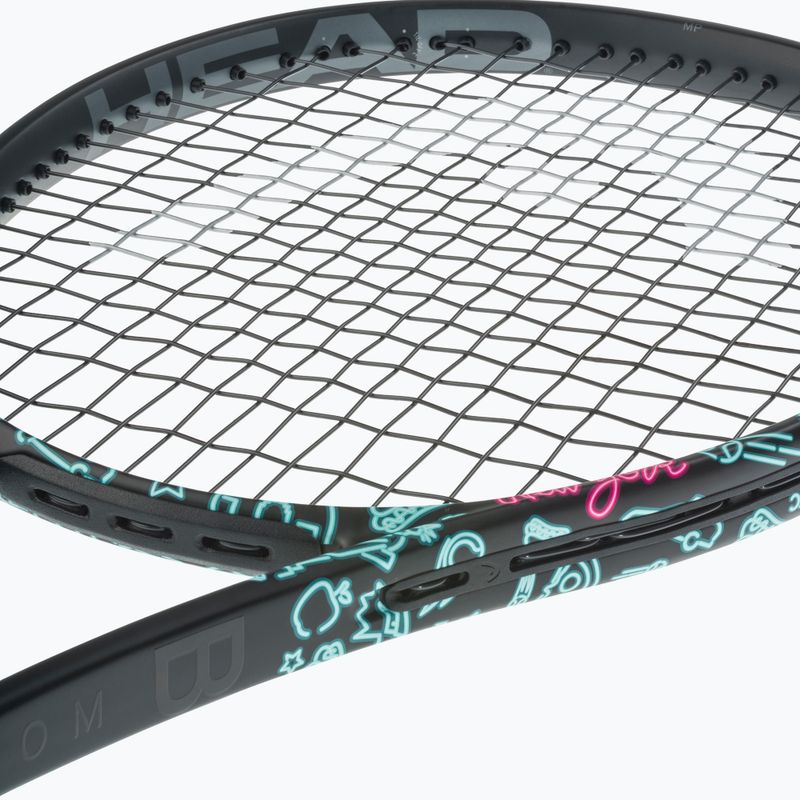 Tennisschläger HEAD Boom MP Neon 2025 schwarz/blau 6