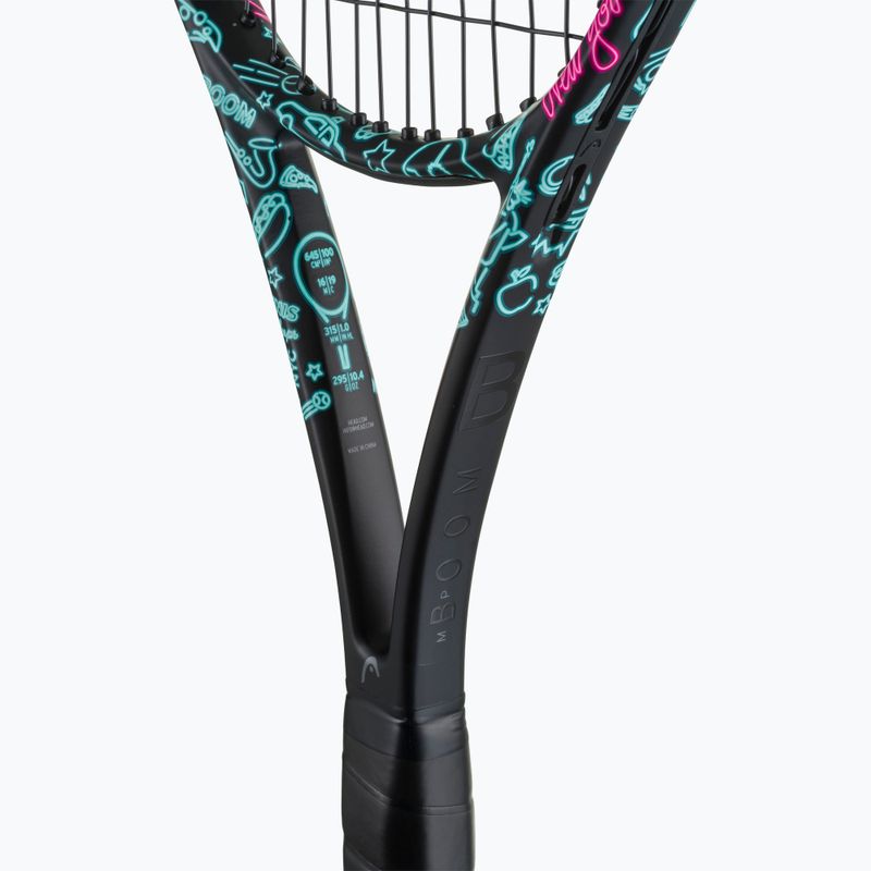 Tennisschläger HEAD Boom MP Neon 2025 schwarz/blau 10