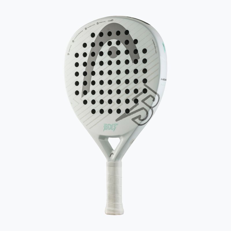 Padelschläger HEAD Bolt 2026 white/grey 2