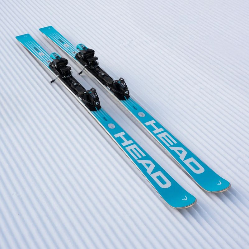 Alpinski mit Bindung HEAD WC Rebels e-Speed Pro RP WCR 14 + Protector+ FF 14 GW blue/white 8