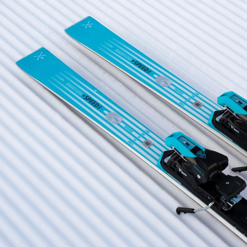 Alpinski mit Bindung HEAD WC Rebels e-Speed Pro RP WCR 14 + Protector+ FF 14 GW blue/white 10