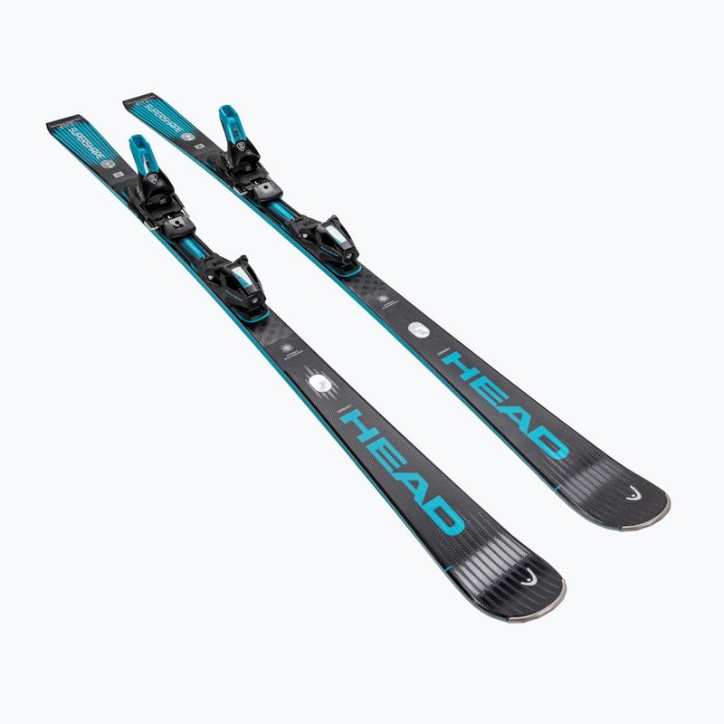 Alpinski mit Bindung HEAD Supershape e-Speed SW BB-PR + Protector Evo PR 13 GW black/blue 2