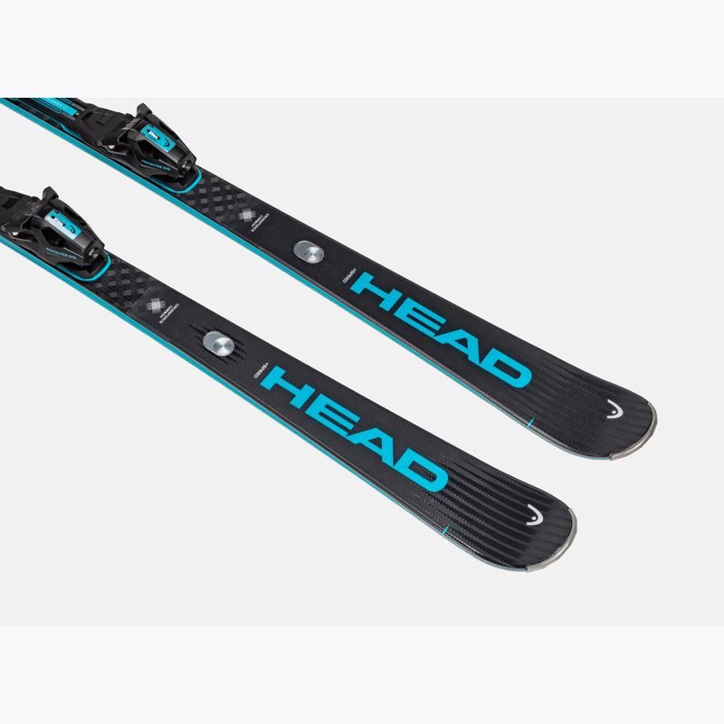 Alpinski mit Bindung HEAD Supershape e-Speed SW BB-PR + Protector Evo PR 13 GW black/blue 3
