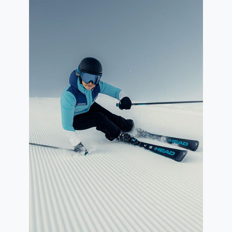 Alpinski mit Bindung HEAD Supershape e-Speed SW BB-PR + Protector Evo PR 13 GW black/blue 5