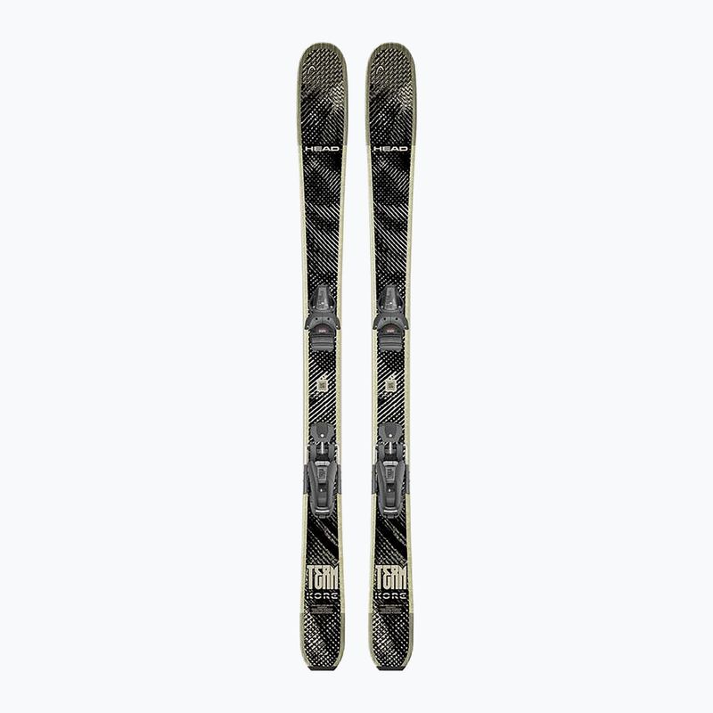 Kinder-Alpinski mit Bindung HEAD Kore Team SW + Attack LYT 11 GW black/beige 3