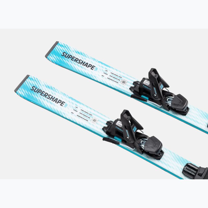 Kinder-Alpinski mit Bindung HEAD Supershape JRS + Jrs 7.5 GW CA white/blue 4