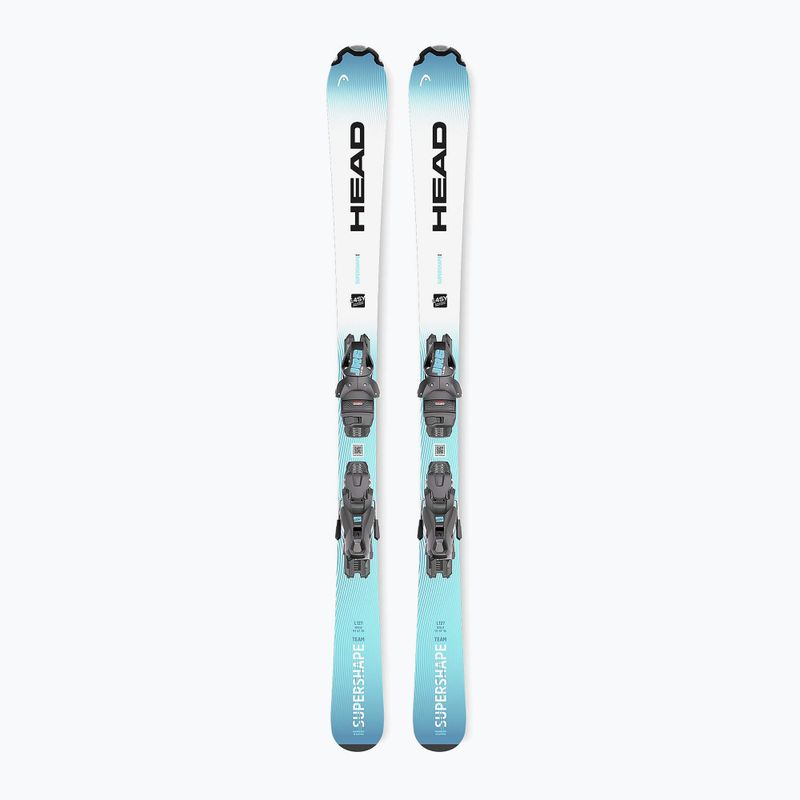 Kinder-Alpinski mit Bindung HEAD Supershape Team Easy JRS + Jrs 4.5 GW CA blue/white 2