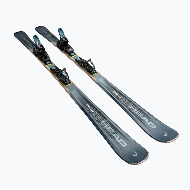 Alpinski mit Bindung HEAD Discovery 74 Pro AM BB-PR + Protector Evo PR 11 GW dark blue/yellow 2