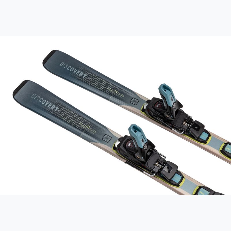 Alpinski mit Bindung HEAD Discovery 74 Pro AM BB-PR + Protector Evo PR 11 GW dark blue/yellow 4