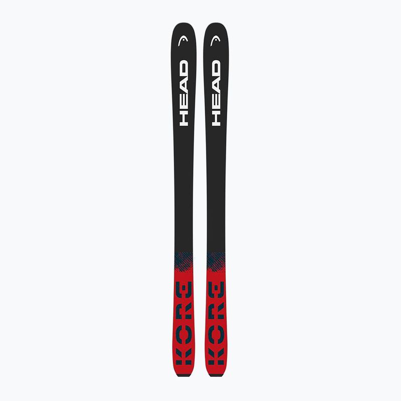 Alpinski mit Bindung HEAD Kore 100 Ti + Protector+ Attack 14 GW black/red 2